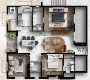 Rams Lalith Ananth - Floor plan