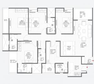 The Trinity - Floor plan