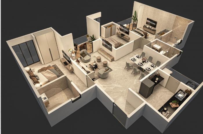 The Trinity - Floor Plan
