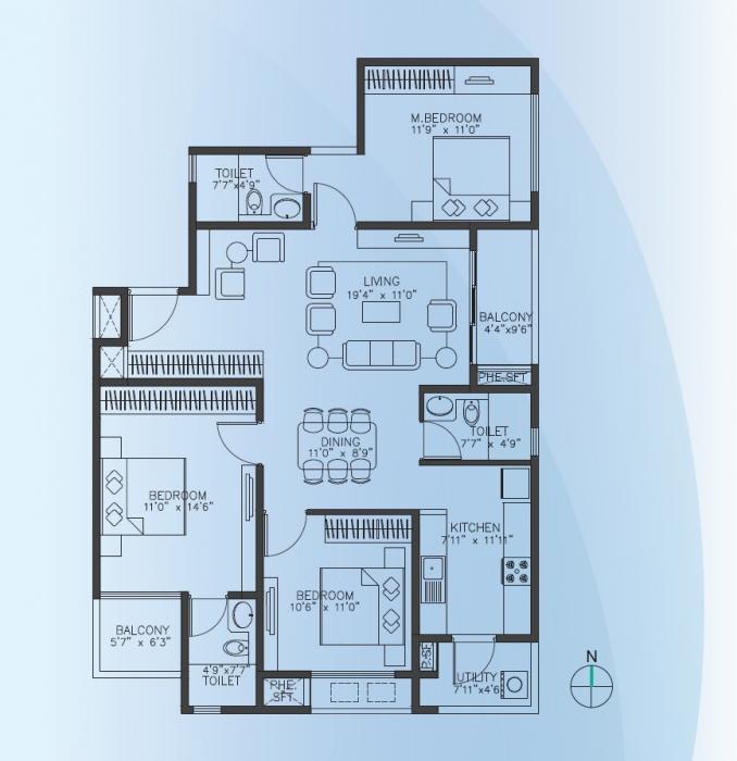 MJR North Park - Floor Plan