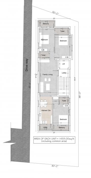 Max Vidhya D Block - Floor Plan