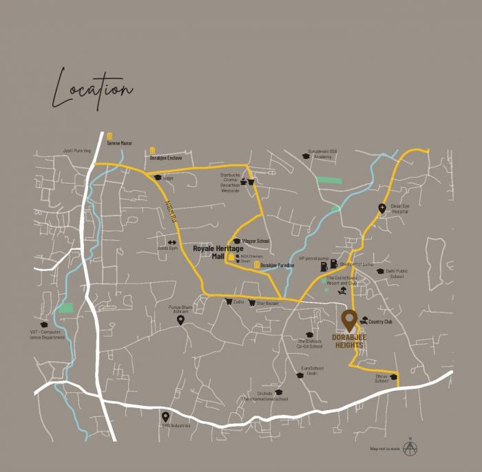 Dorabjee Heights - Locality