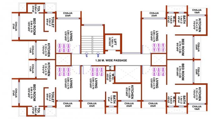 Baba Residency - Site Plan