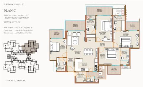 Ivory County - Floor Plan