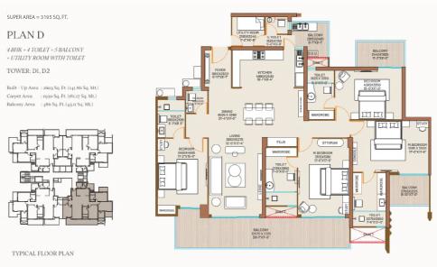 Ivory County - Floor Plan