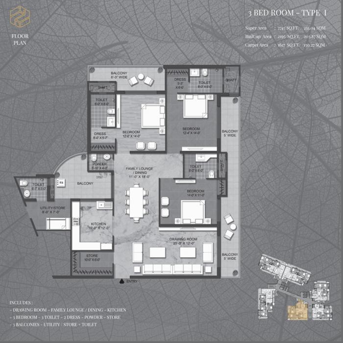 Iris Prime - Floor Plan
