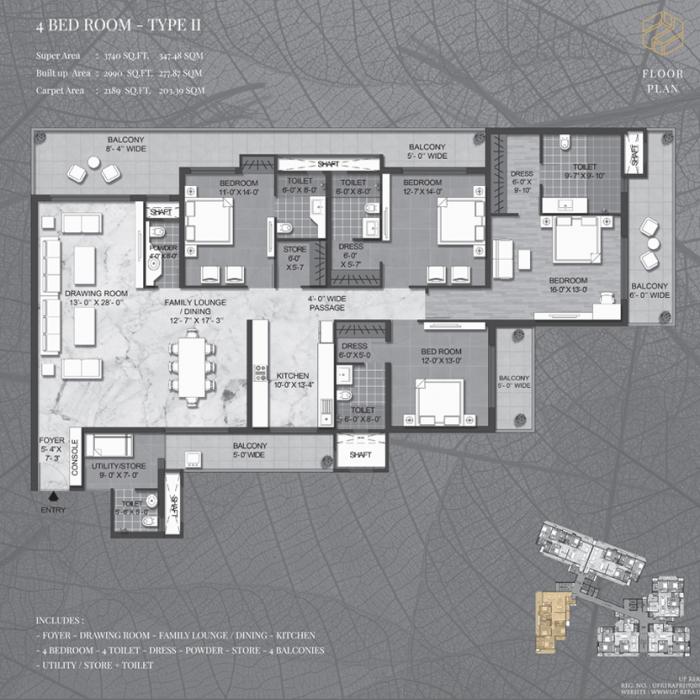 Iris Prime - Floor Plan
