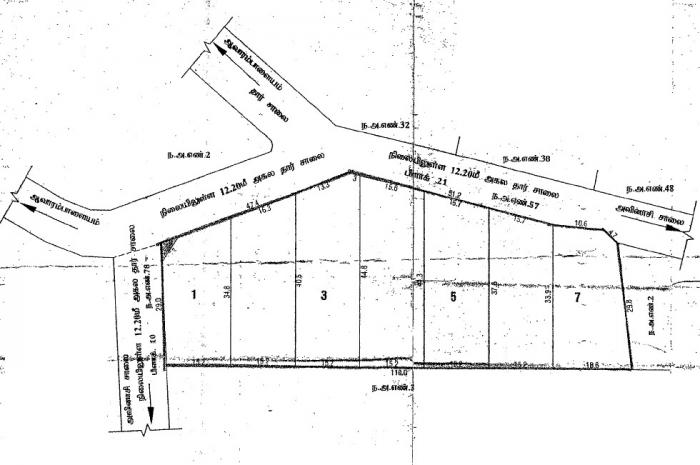 Vijayalakshmi Enclave - Master Plan