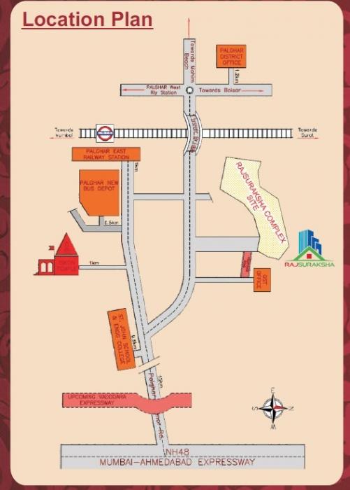 Rajsuraksha Complex - Locality