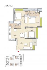 Vyapti Vandemataram Mahadev Lily - Floor plan