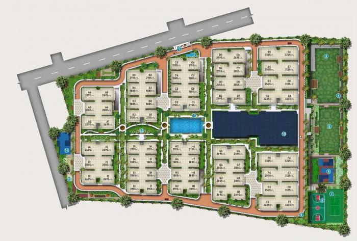 Udaya River View - Master Plan