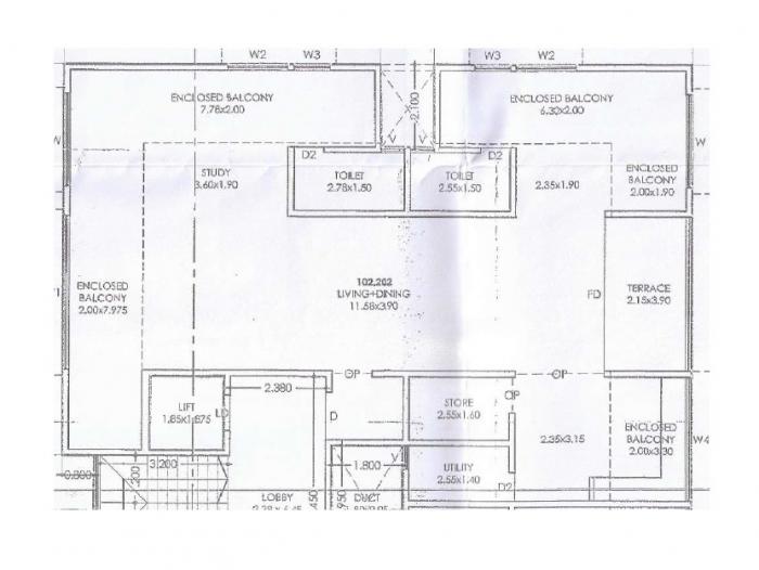 Flora Brick - Floor Plan