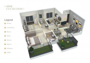Bhalchandra Blessings - Floor plan