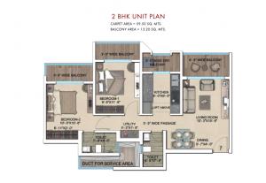 Regency Anantam Nxt Phase 1 - Floor plan