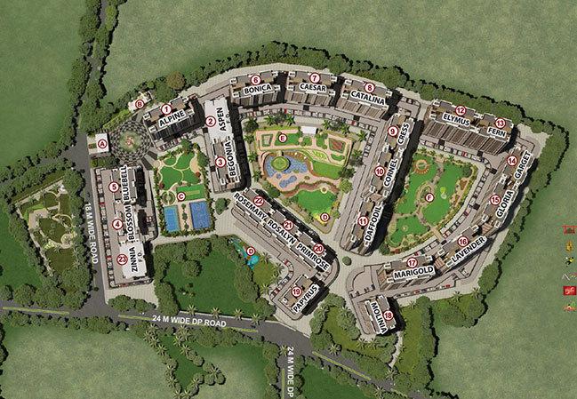 Regency Anantam Nxt Phase 1 - Master Plan