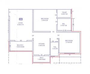 Sai Dham - Floor plan