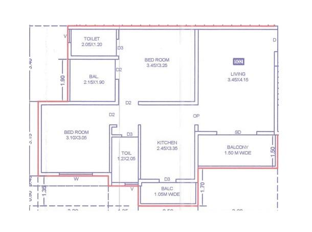 Sai Dham - Floor Plan