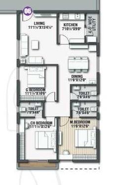 KVR Luxe - Floor Plan