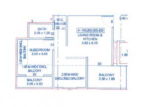 Jayhind Ample - Floor plan