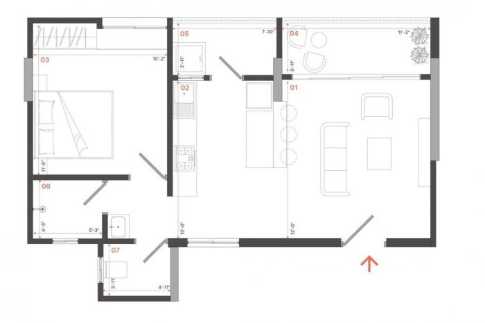 One Pirangut - Floor Plan
