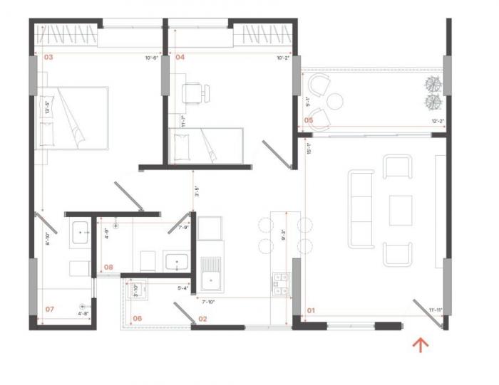 One Pirangut - Floor Plan