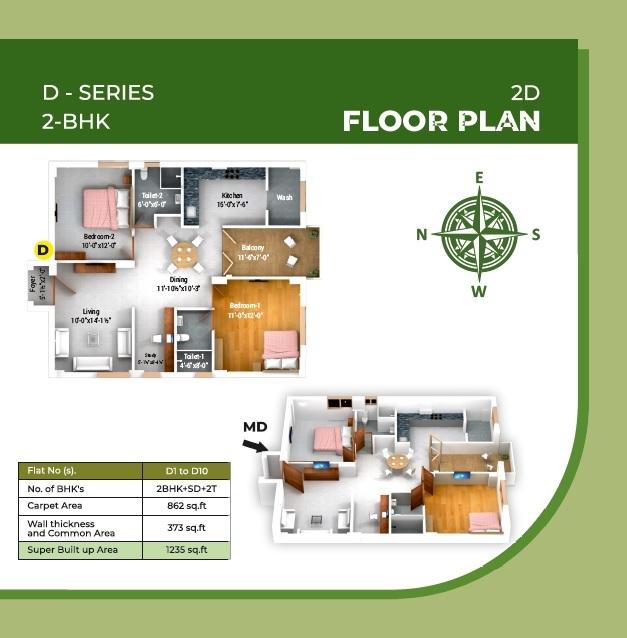 RC Meadows - Floor Plan