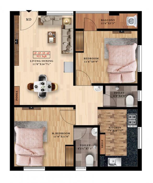 ATH Crown - Floor Plan