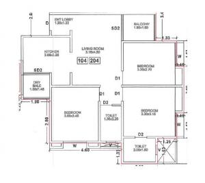 Ekvira Lotus Plaza - Floor plan