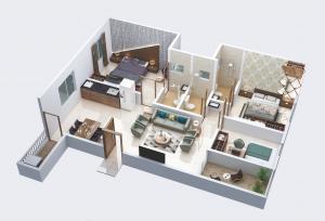 Pashankar Petals - Floor plan