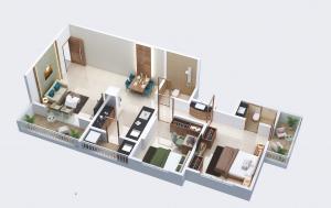 Pashankar Petals - Floor plan