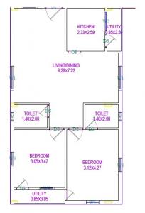Haris Pranava Elite - Floor plan