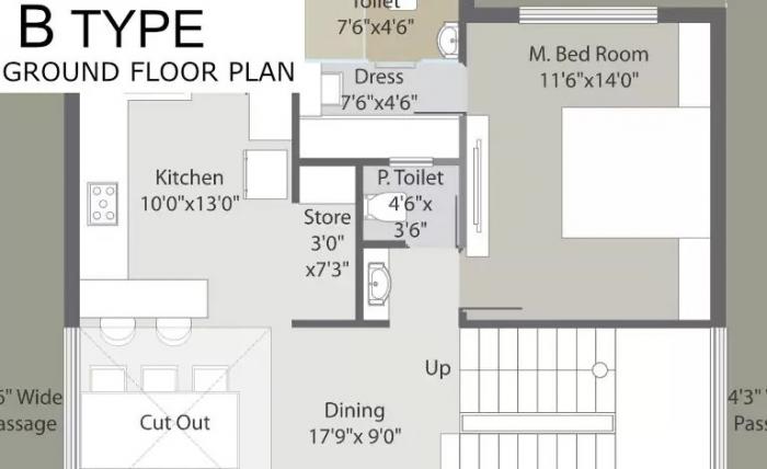Darshanam Celestial - Floor Plan