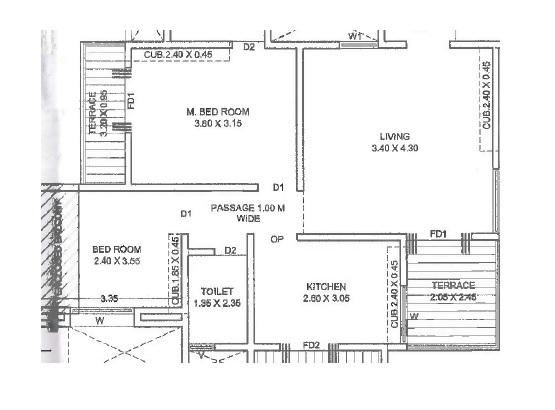 Unity Daisy - Floor Plan