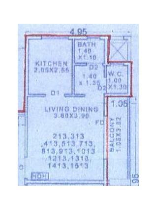 Duville Plot A Building - Floor Plan