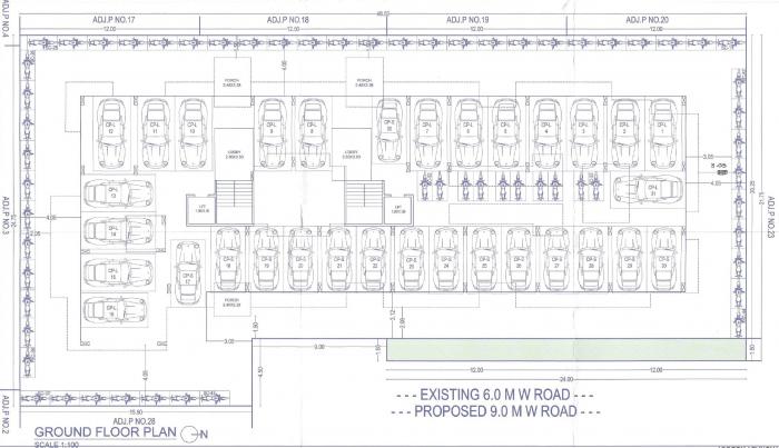 Nilanjan Vishwa Apartment - Master Plan