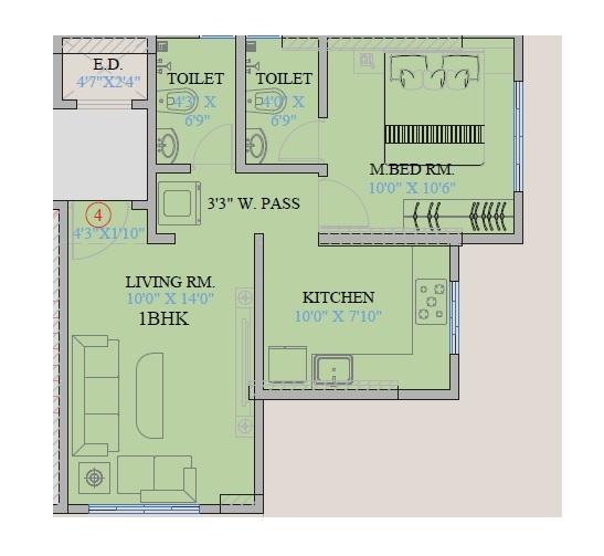 Mount Casa - Floor Plan