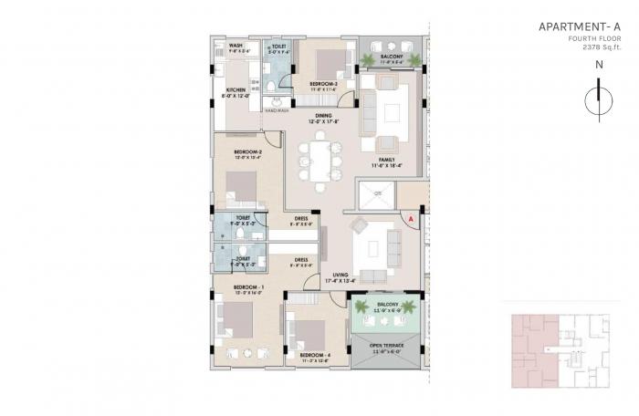 Interspace Tulsi - Floor Plan