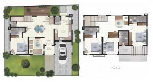 Ether Casa Belleza - Floor plan