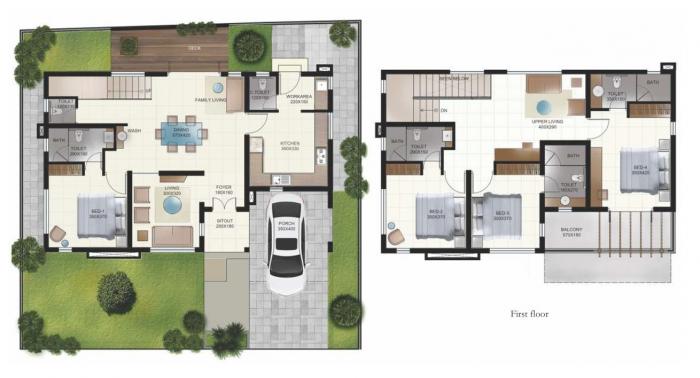 Ether Casa Belleza - Floor Plan