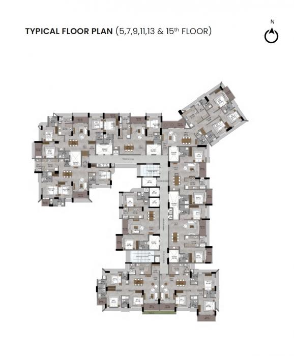 Aspan Celesta - Site Plan
