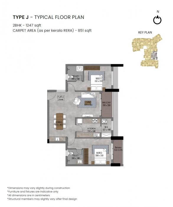 Aspan Celesta - Floor Plan