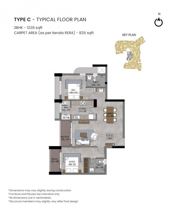 Aspan Celesta - Floor Plan