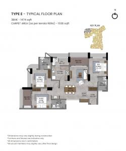 Aspan Celesta - Floor plan