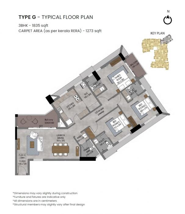 Aspan Celesta - Floor Plan