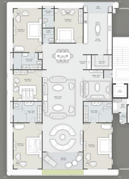 Surya Heritage - Floor Plan