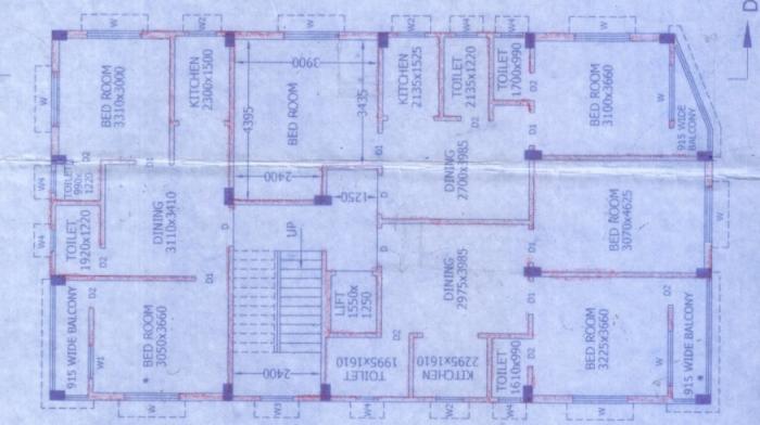 Riddhima Apartment - Site Plan