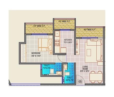 L M Tower - Floor Plan