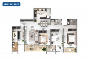 Evolvus By Majestique - Floor plan