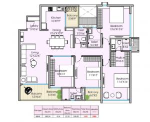 Logipark Pristine O2 World Part 1 - Floor plan