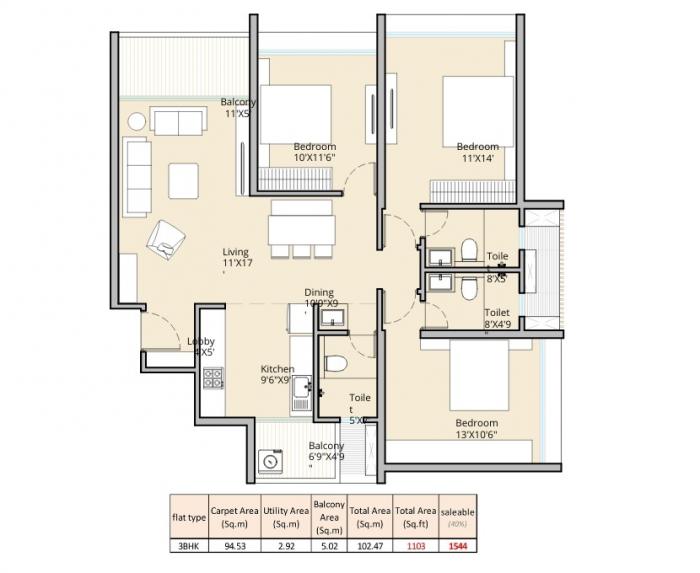 Logipark Pristine O2 World Part 1 - Floor Plan